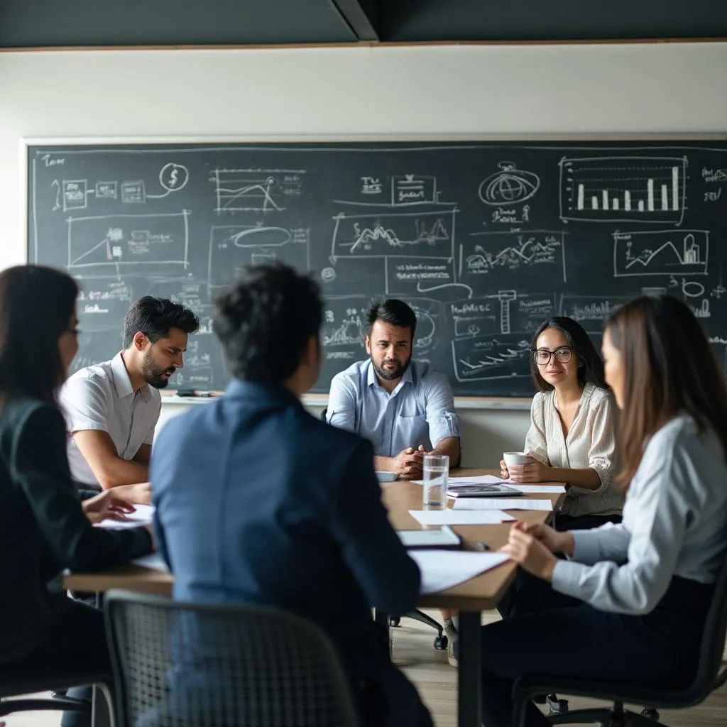 Equipo de FiConsult en reunión estratégica
