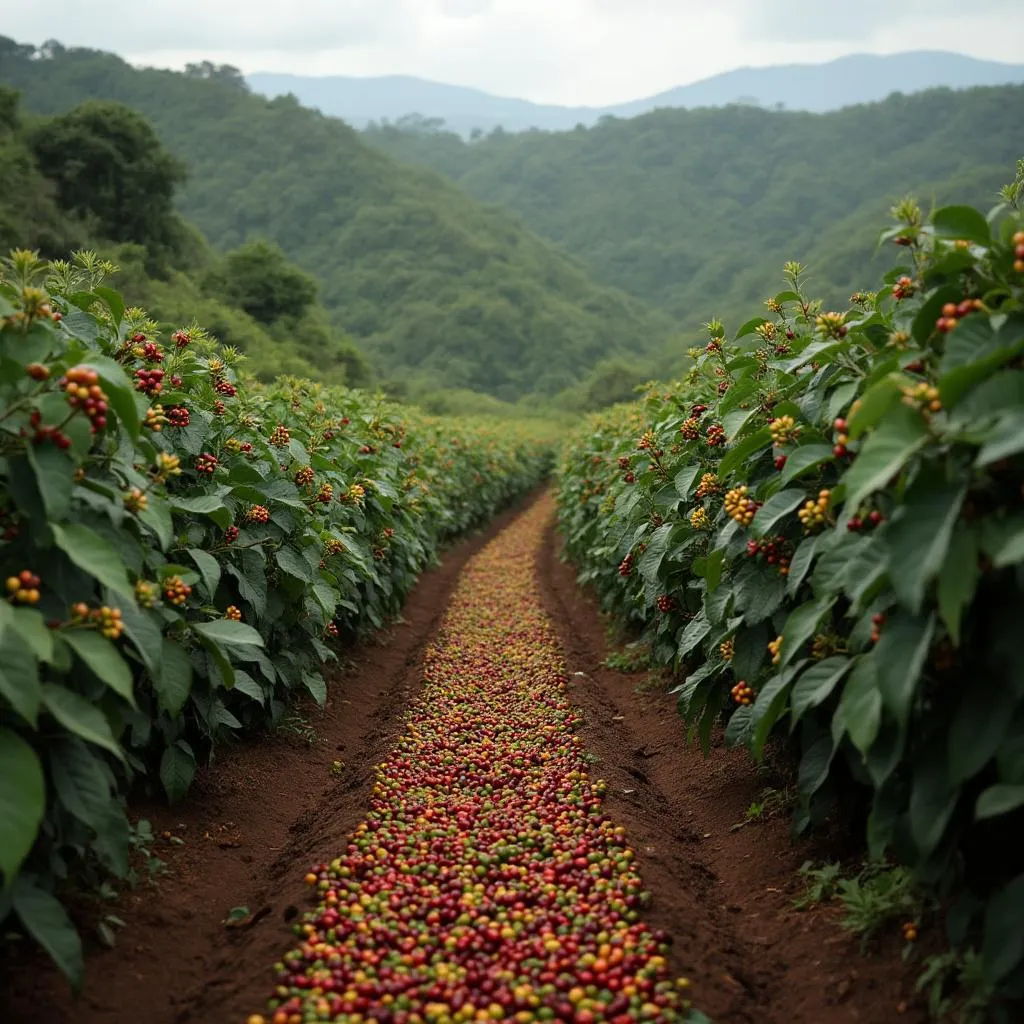 Proyecto de exportación de café colombiano
